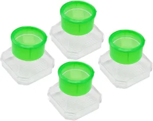 YARNOW 4pcs Insect Observation Box with Magnifier for Nature Exploration for Collecting Leaves and More Educational Activity