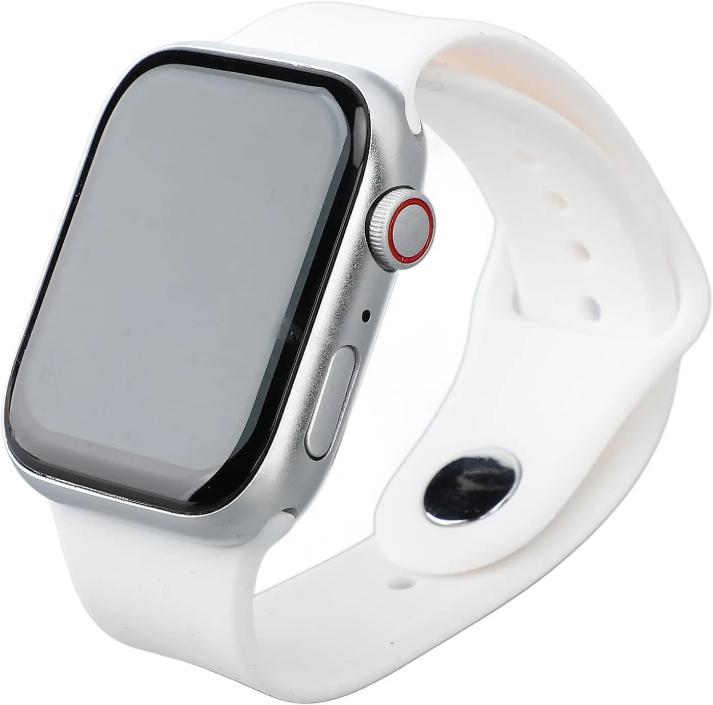 Yoidesu Smart Fitness Watch, IP65 Activity Sport Watch, Support Pedometer Calories Counter Sleep Monitor Smart Alert, Health Smartwatch for Women Men (White)